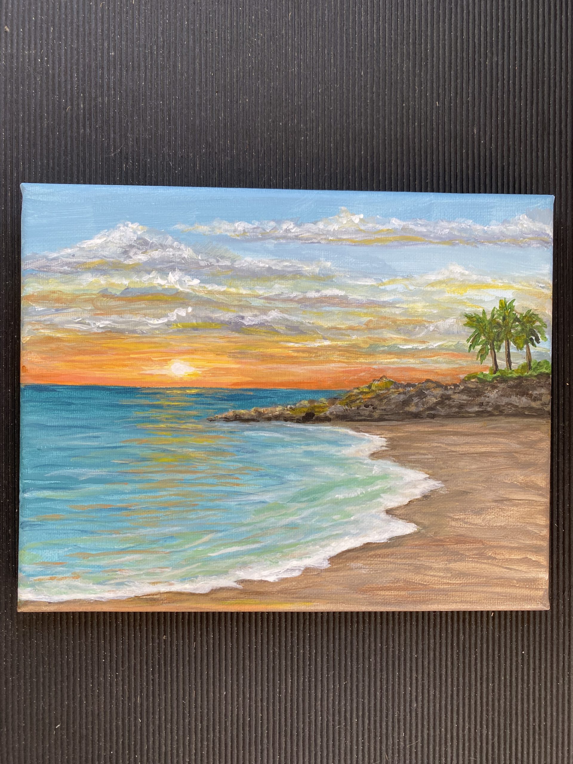 Golden Evening - Acrylics