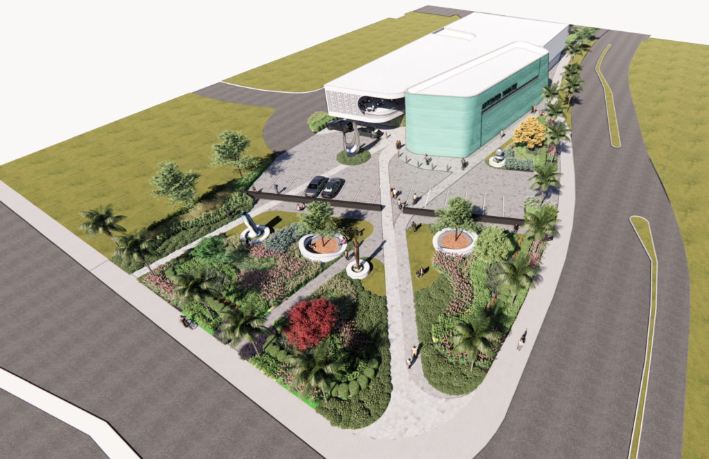 Herrig Center for the Arts Rendering with 
