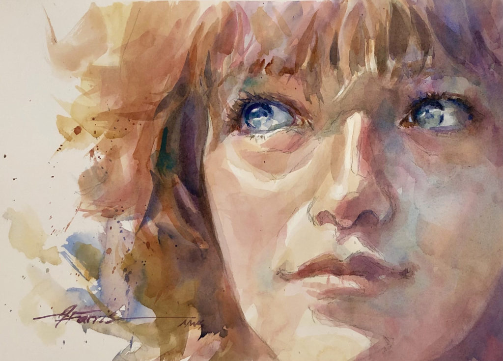 Expressive Faces In Watercolor With Alicia Farris